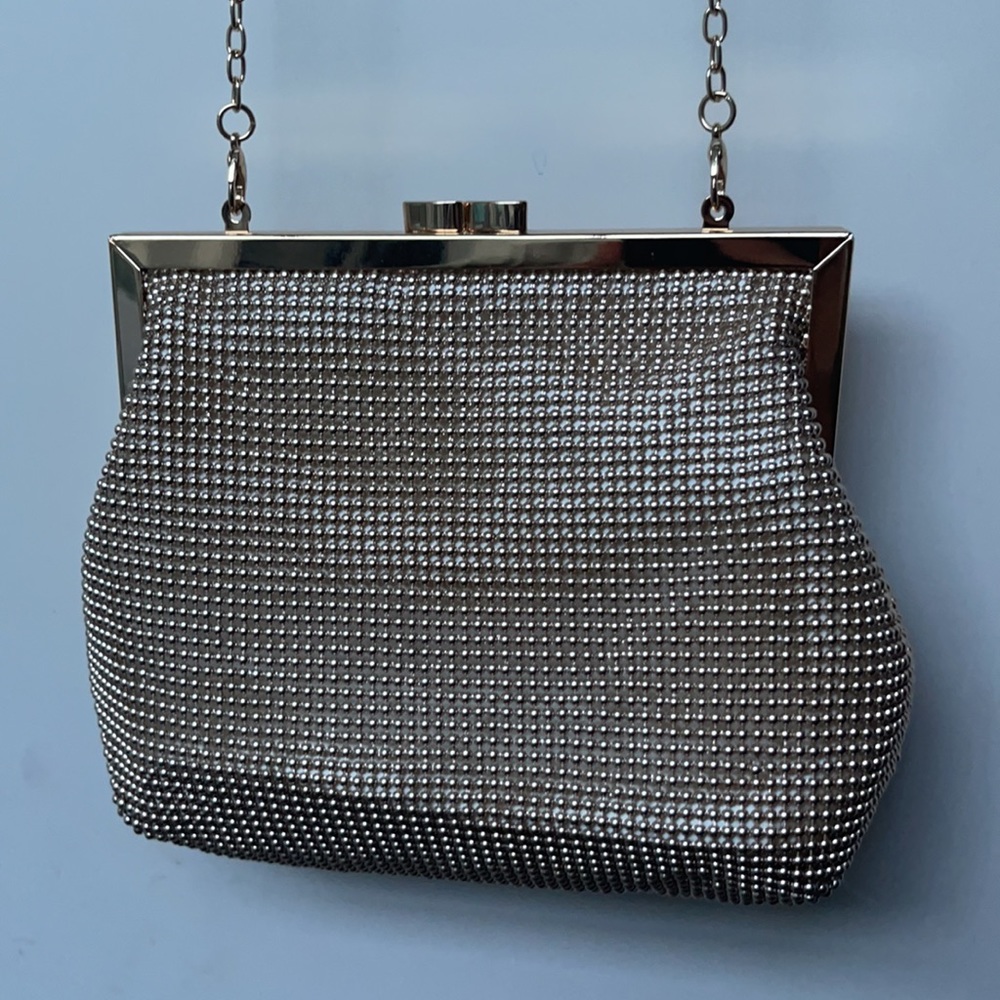 Gold beaded purse
